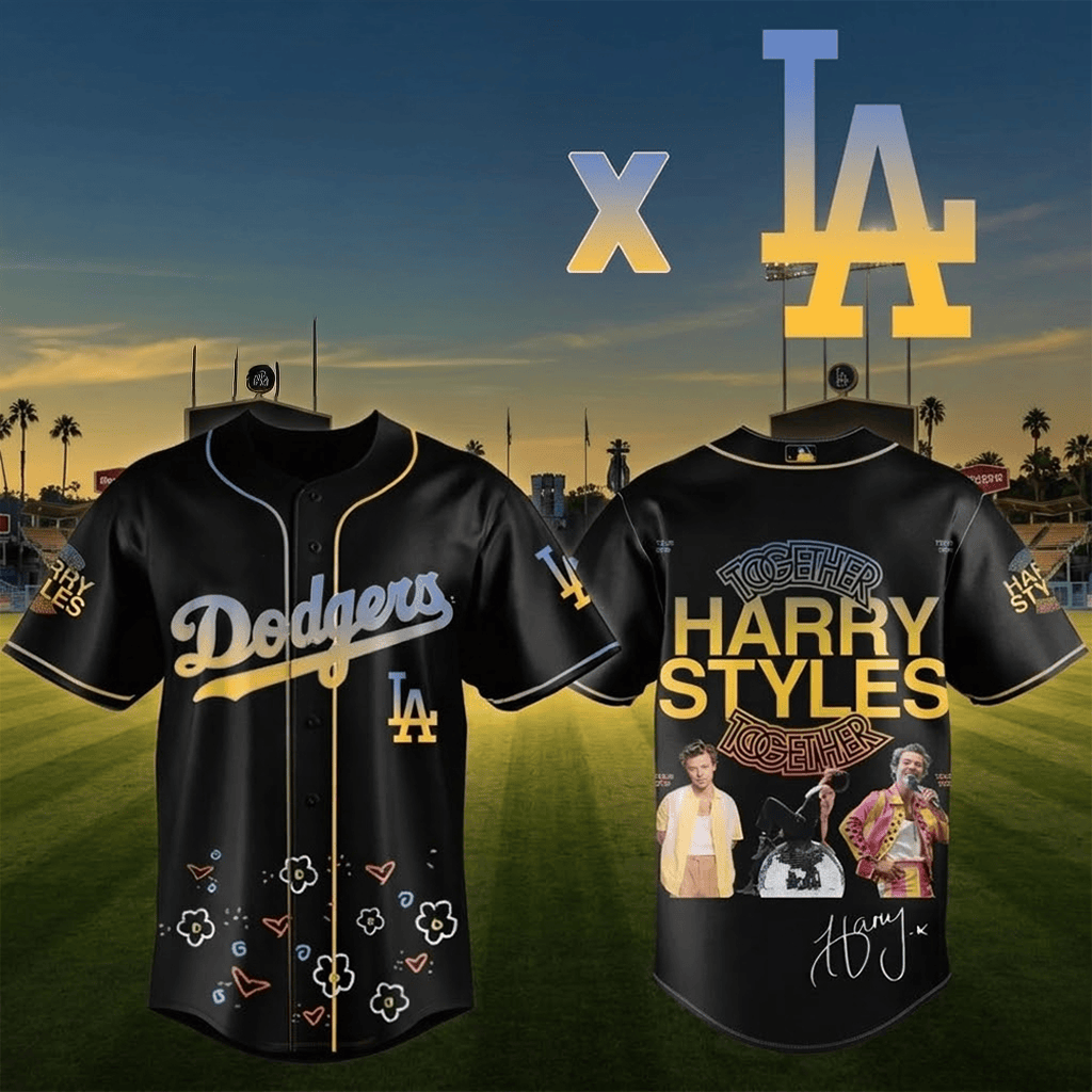 Los Angeles Dodgers Harry Styles Together Together Tour 2026 Jersey Dodgers Merch Fans Gifts