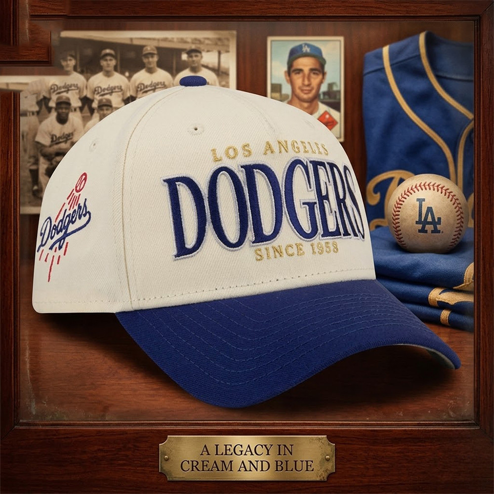 Los Angeles Dodgers Opening Day 2026 Hat Baseball Fan Merch Game Day Gift For Father's Day