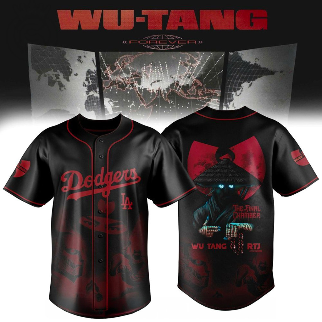 Los Angeles Dodgers X Wu-Tang Forever The Final Chamber Jersey 2026 LA Dodgers Merch Gifts