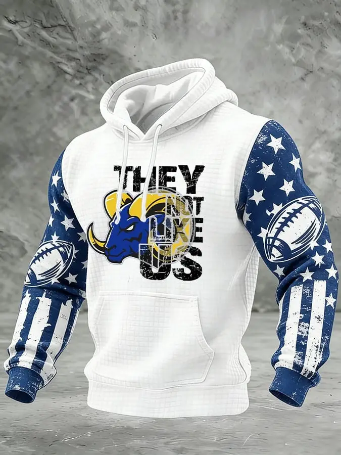 Los Angeles Football Hoodie They Not Like Us Best LA Rams Team Gift For Fans