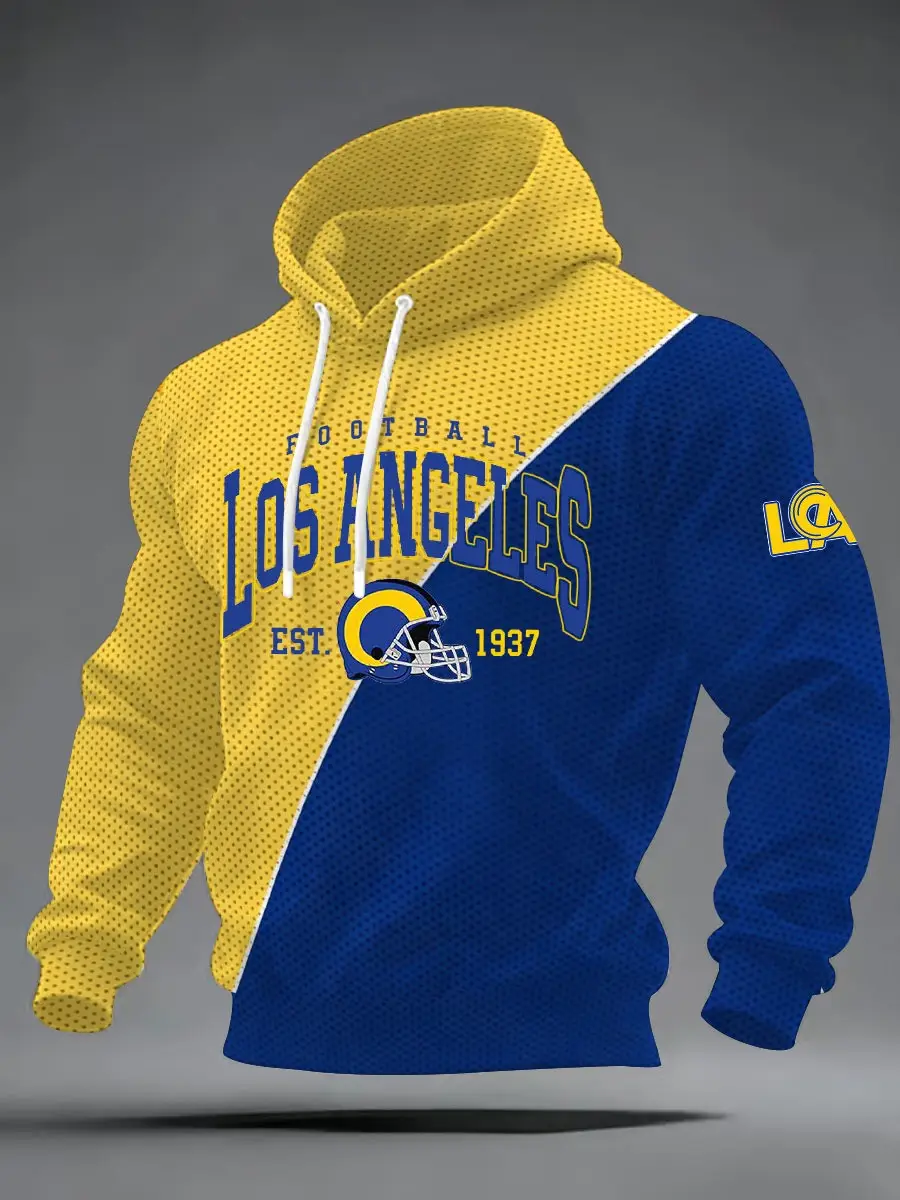 Los Angeles Rams Hoodie LA Football Est 1937 Good Present Ideas For Fans Apparel
