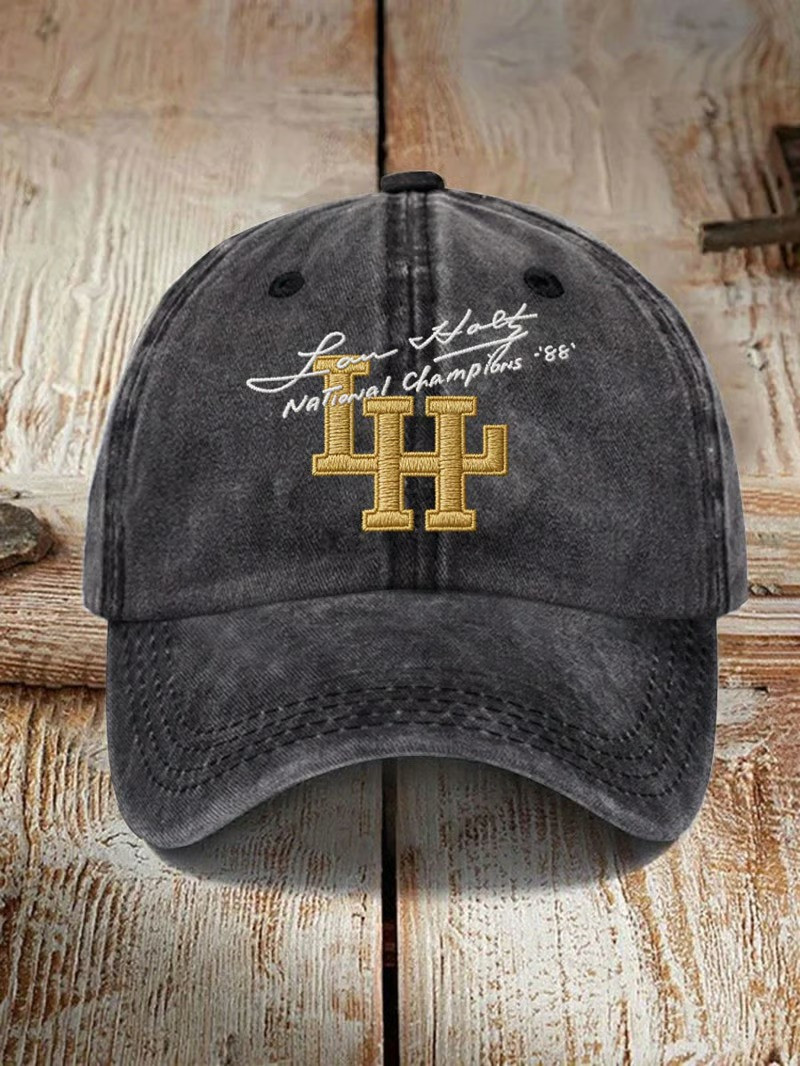 Lou Holtz National Champions 88 Baseball Cap Notre Dame Legacy Memorial Hat Best Gift For Irish Fans