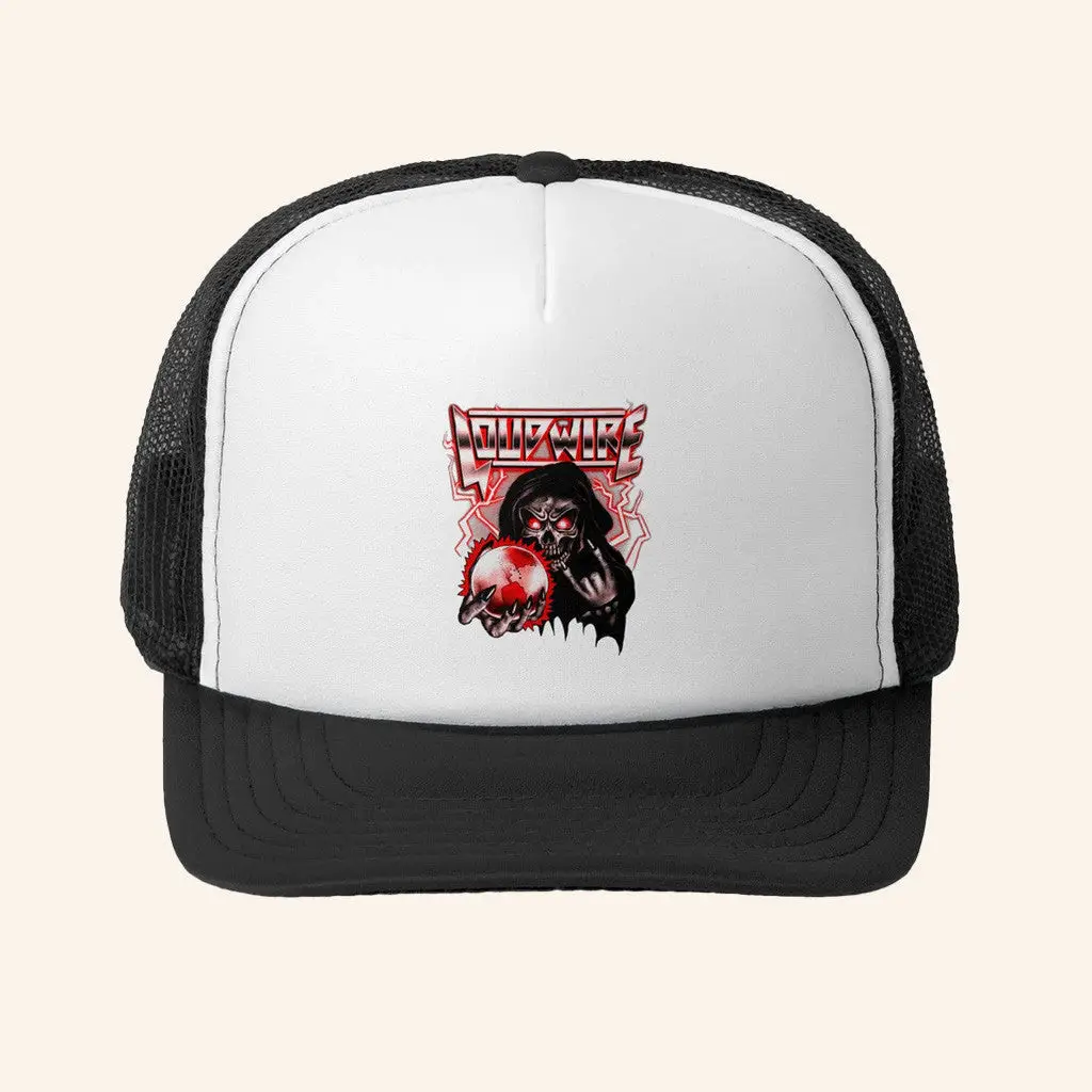 Loudwire Merch 80’s Metal Trucker Hat Gift For Husband -WearandDecor Loudwire Merch 80’s Metal Trucker Hat Gift For Husband -WearandDecor - Image 1