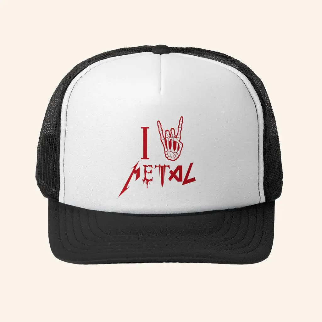Loudwire Merch Metal Trucker Hat Gift Ideas For Husband -WearandDecor