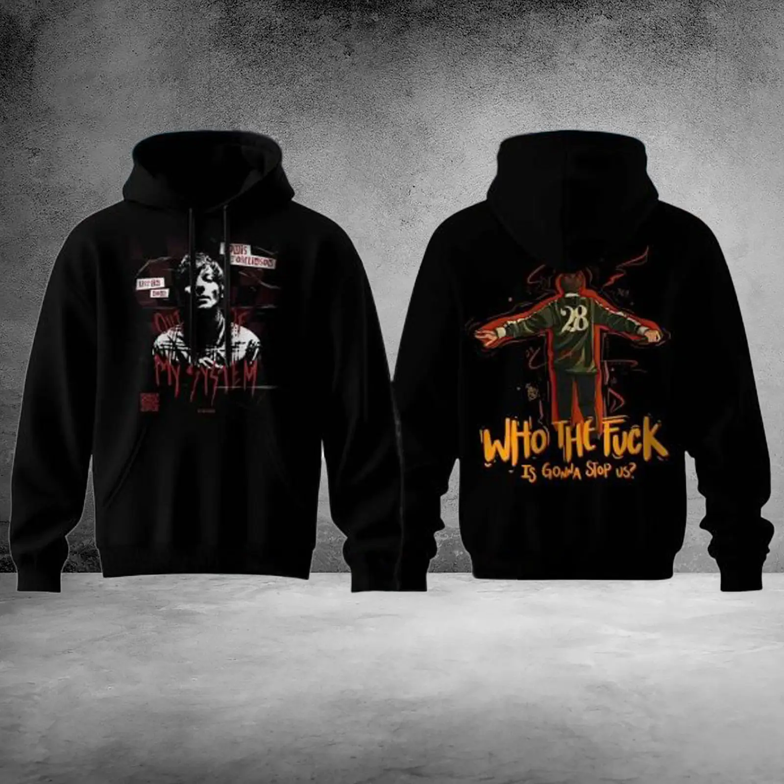Louis Tomlinson Merch EU+UK Tour 2026 Who The Fuck Is Gonna Stop Us Hoodie Gift For Fans