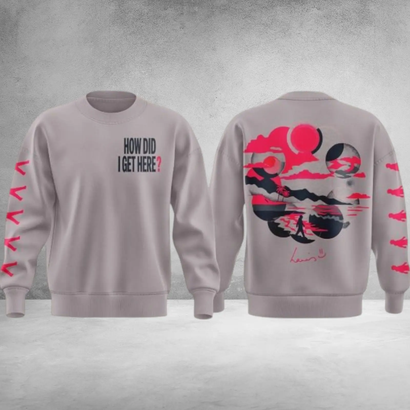 Louis Tomlinson Merch Sweatshirt How Did We Get Here 2026 Tour Gift For Lovely Fans Louis Tomlinson Merch Sweatshirt How Did We Get Here 2026 Tour Gift For Lovely Fans - Image 1