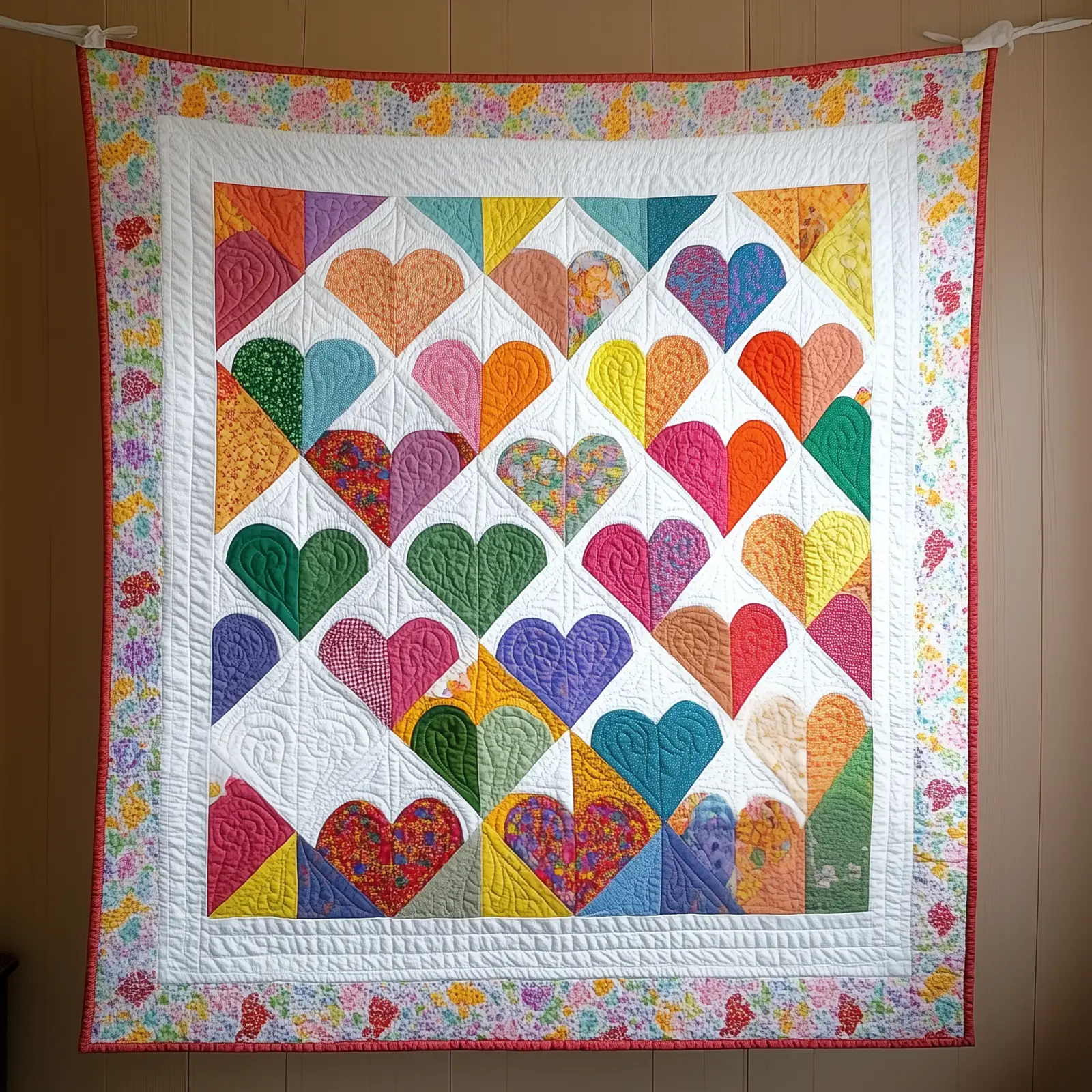 Love Books Quilted Blanket Vintage Home Decor Gift Ideas For Bookish