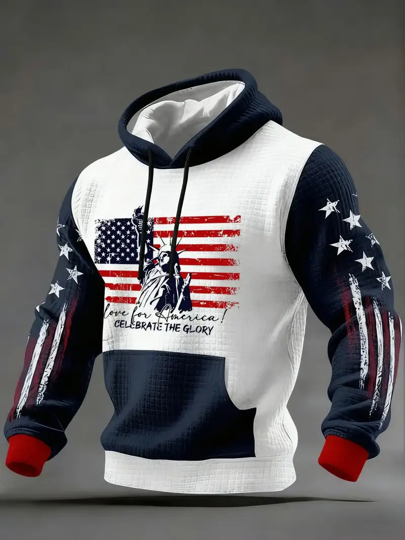 Love For America Celebrate The Glory Patriotic Hoodie 250th Anniversary USA Independence Gift For Dad Love For America Celebrate The Glory Patriotic Hoodie 250th Anniversary USA Independence Gift For Dad - Image 1