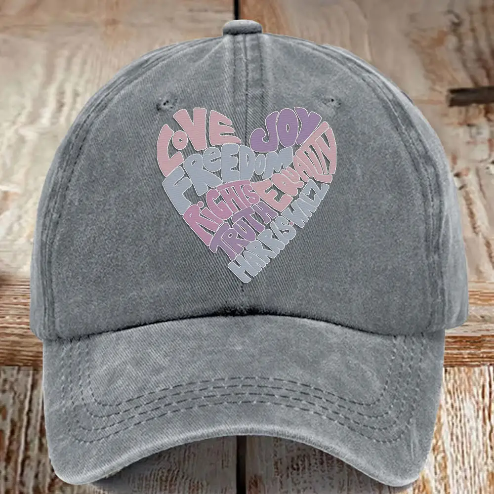 Love Joy Freedom Rights Truth Equality Harris Walz Hat Madam President Hat Gifts For Her