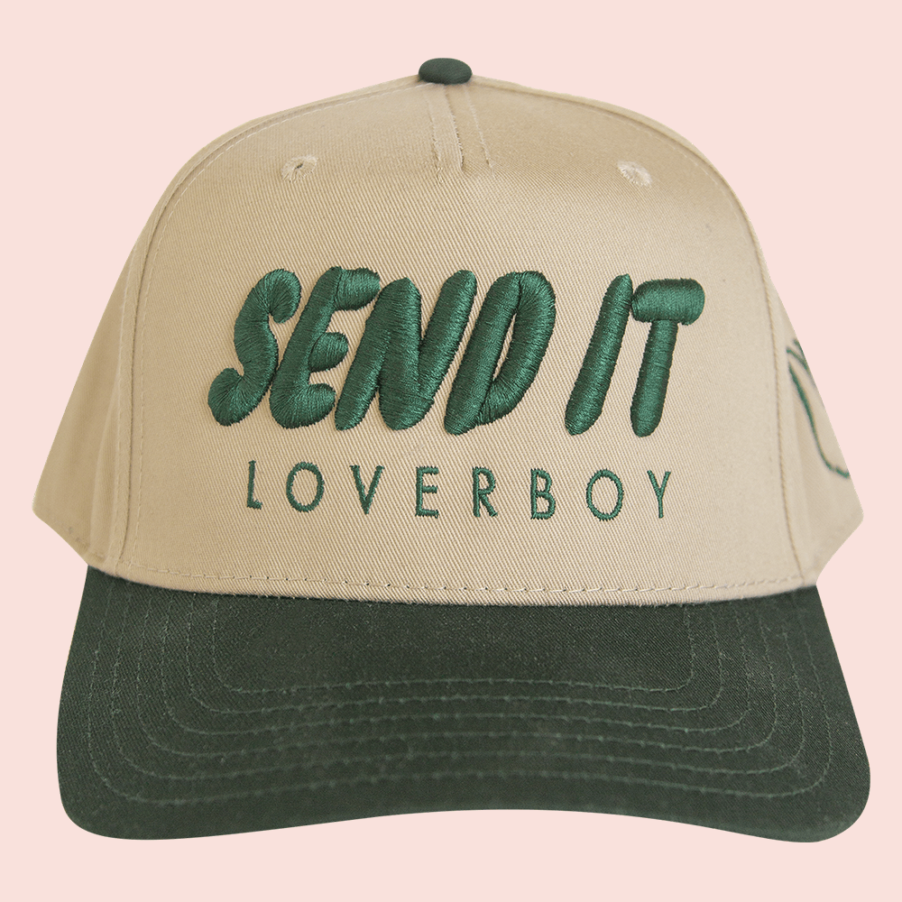 Loverboy Merch Cap Send It Classic Hat Ball Cap Aesthetic Birthday Gift for Him