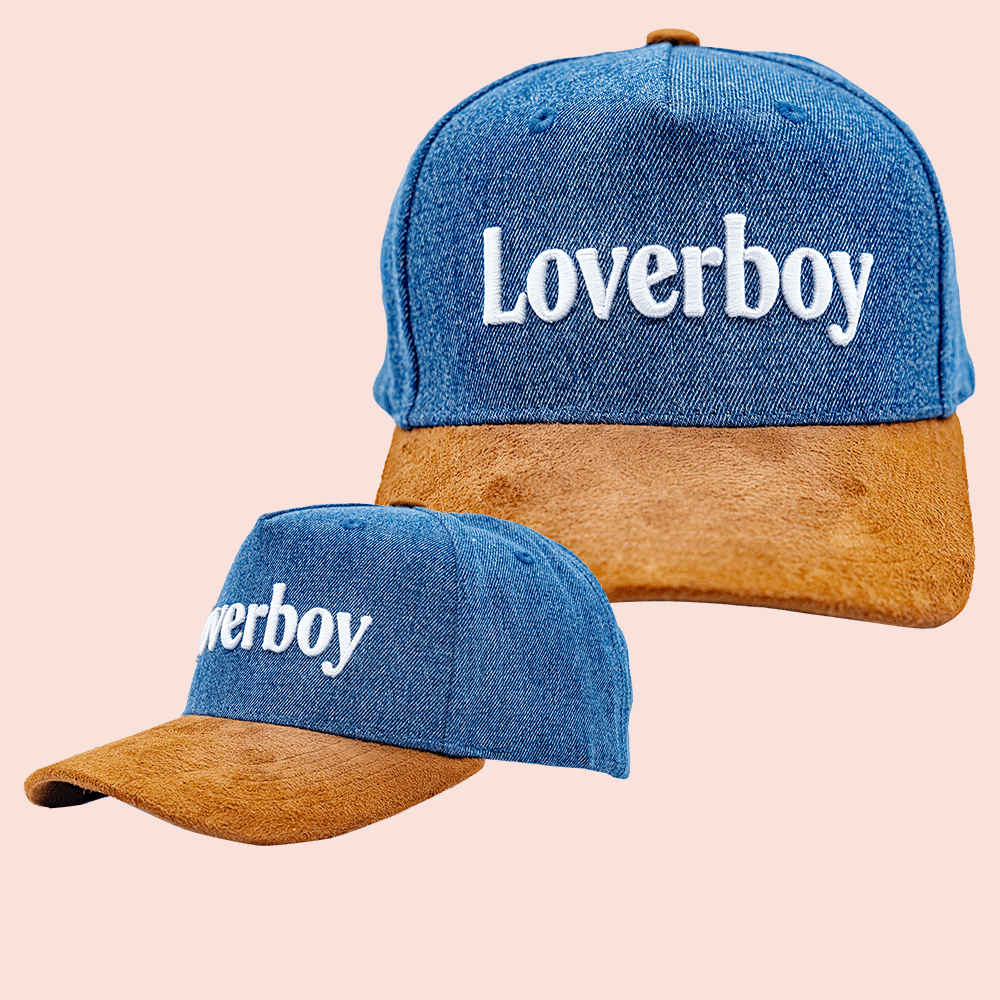 Loverboy Merch Loverboy Classic Denim Hat Gift Romantic Comedy Fans