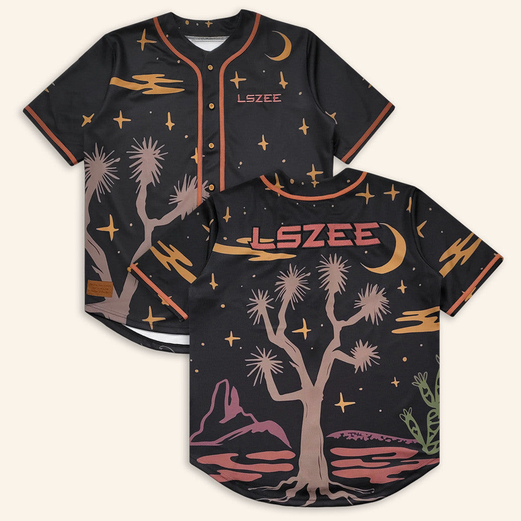 Lszee Music Merch Lszee Joshua Tree Baseball Jersey Gifts For Fans -WearandDecor
