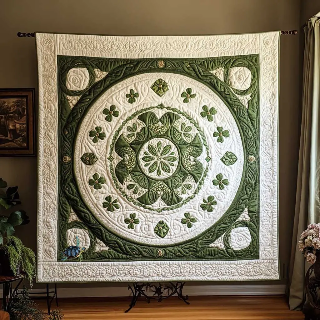 Lucky Clover Quilt Blanket Throw Blankets For Couch Great Gift Ideas For St Patrick's Day