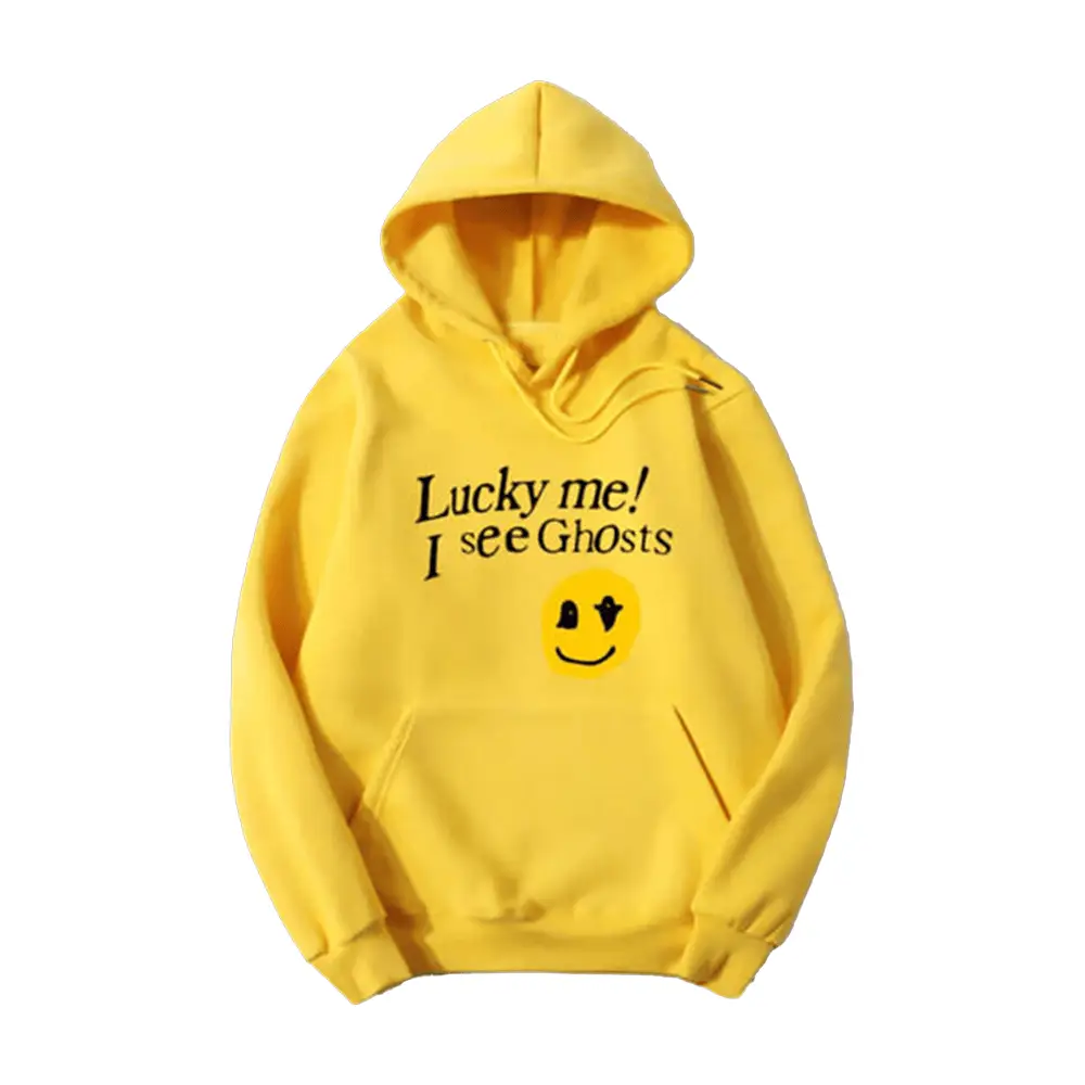 Lucky Me I See Ghosts Hoodie Kids See Ghosts Merch Gifts For Hip Hop Lovers