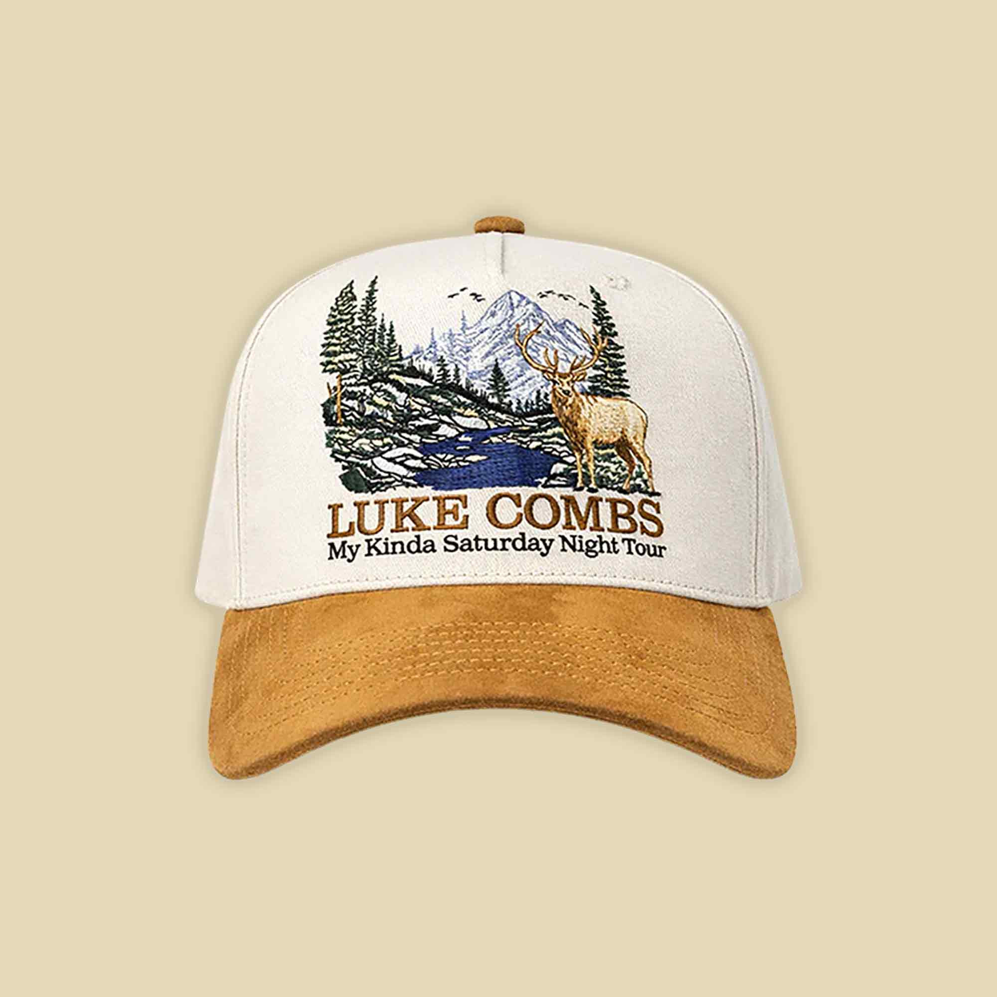 Luke Combs Landscape Hat My Kinda Saturday Night Tour Merch Music Lovers Gift