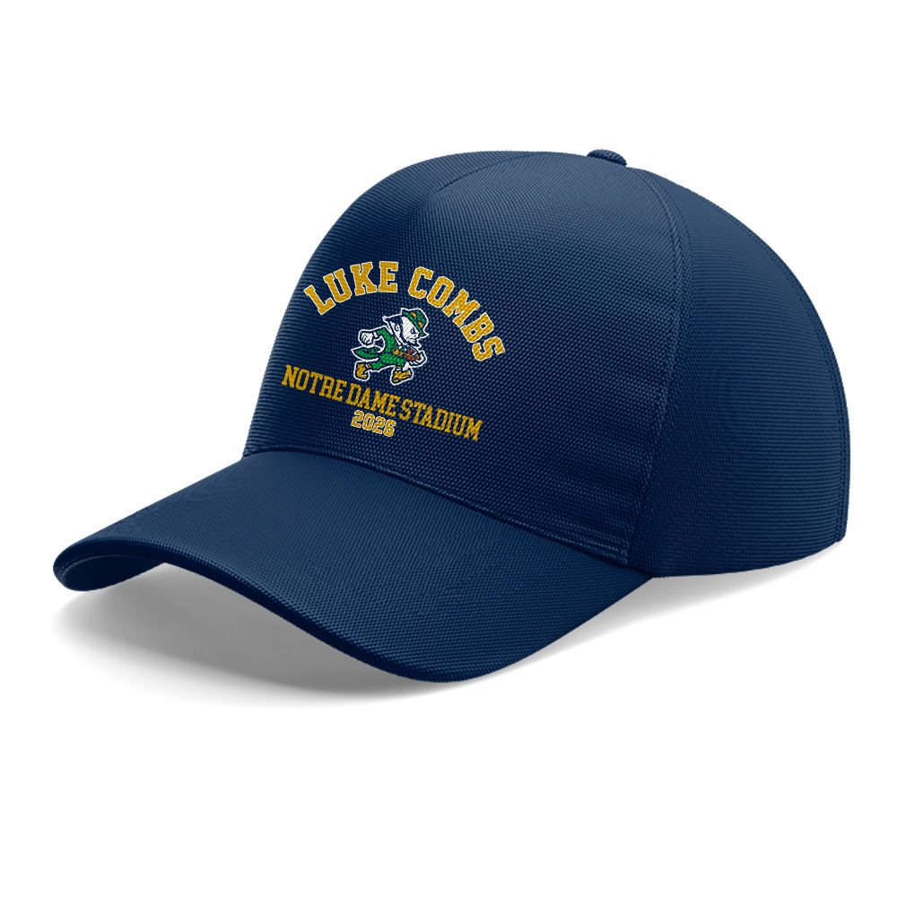 Luke Combs Notre Dame Merch Fighting Irish Hat Gift For Birthday Surprises