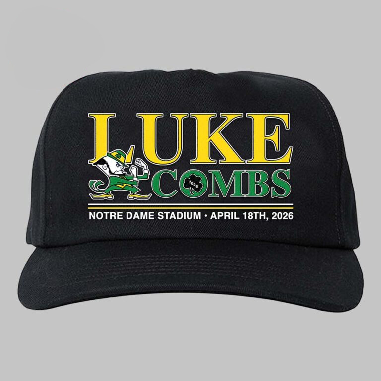 Luke Combs South Bend Indiana 2026 Tour Merch Notre Dame Stadium Snapback Gift For Luke Combs Fans