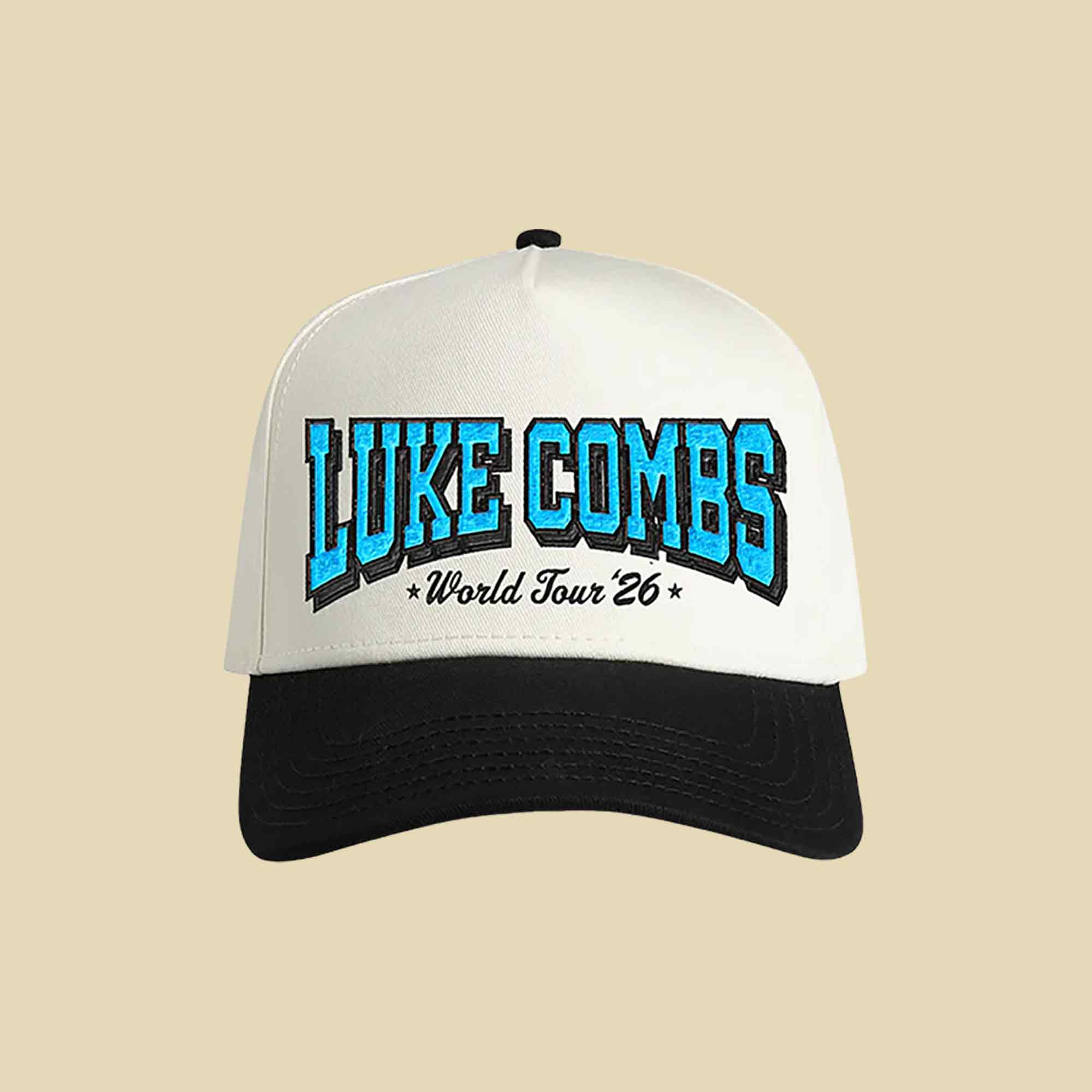 Luke Combs World Tour '26 Hat Embroidery My Kinda Saturday Night Tour Merch Fans Gift Luke Combs World Tour '26 Hat Embroidery My Kinda Saturday Night Tour Merch Fans Gift - Image 1