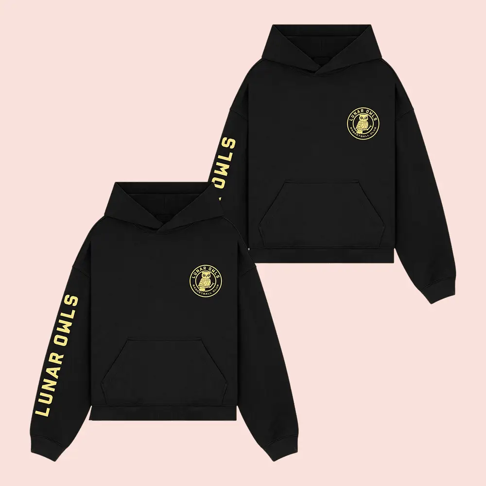 Lunar Owls Basketball Club Logo Hoodie Unrivaled Basketball Hooded Sweatshirt Gift For Fans