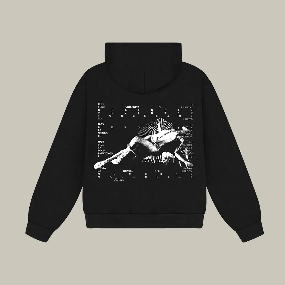 LUX Album Logo Rosalía Hoodie Music Apparel Present Idea For Rosalía Enthusiasts