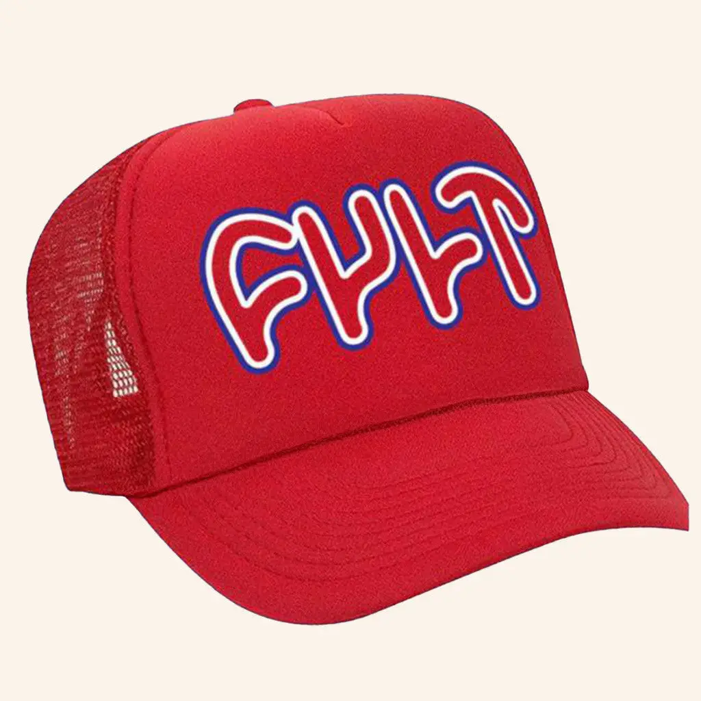 Luxbmx Merch Cult Patriot Trucker Hat Unique Gifts For Husband -WearandDecor