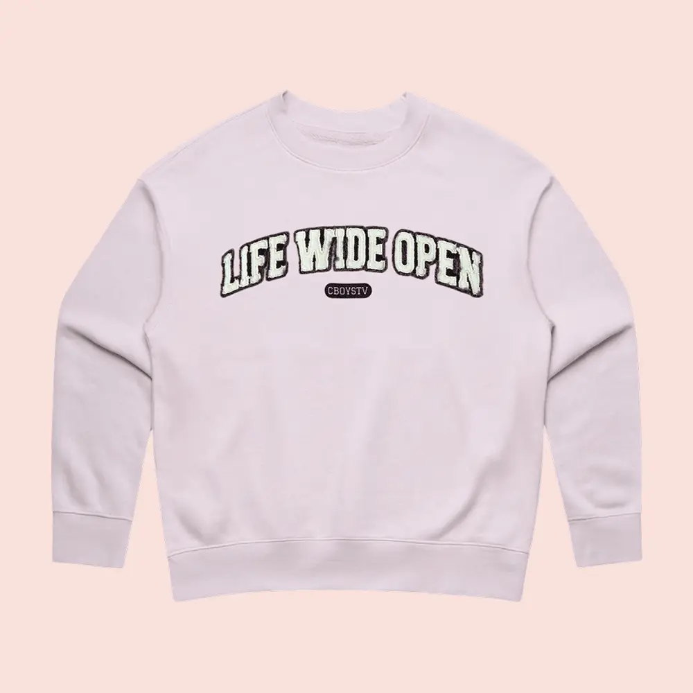 LWO Applique CboysTV Sweatshirt Comedy Youtuber Merch Unique Gift For CboysTV Fans LWO Applique CboysTV Sweatshirt Comedy Youtuber Merch Unique Gift For CboysTV Fans - Image 1