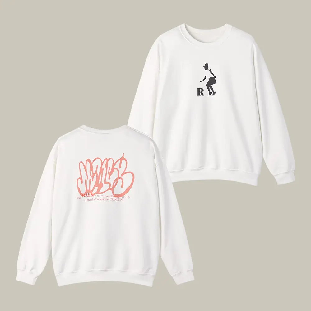M21cb Graffiti Album Raye Sweatshirt My 21st Century Blues Music Apparel Raye Fan Gift