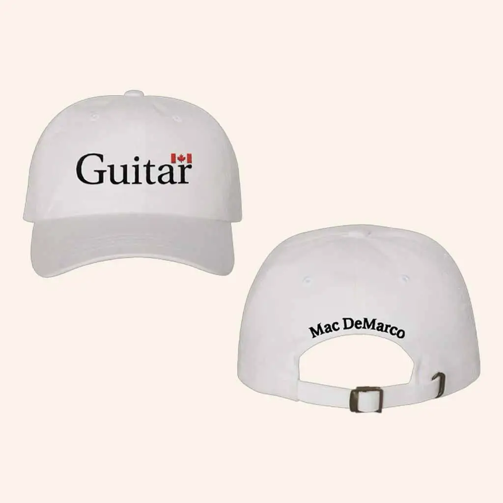 Mac DeMarco Merch Guitar Canada Flag Hat Best Christmas Gifts For Boyfriend -WearandDecor