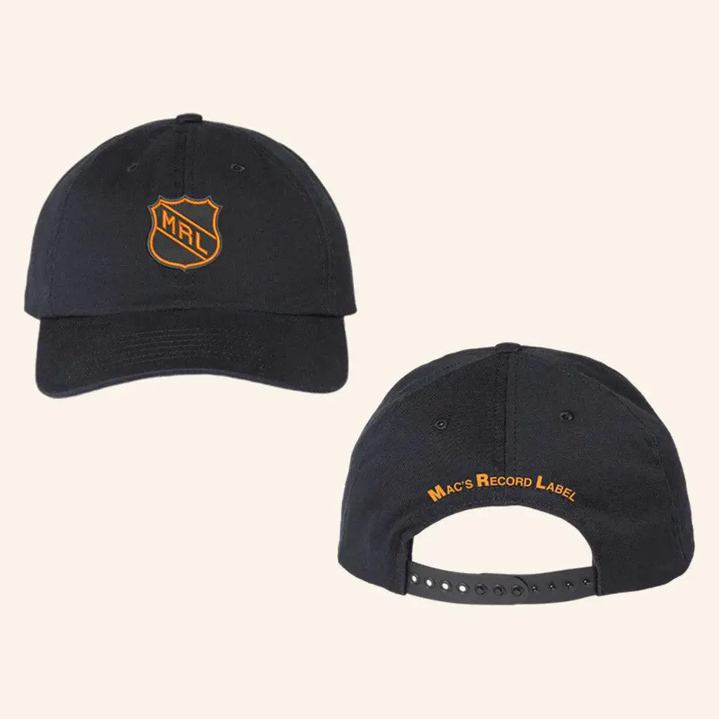 Mac Demarco Merch MRL Hockey Black Embroidered Hat Gifts For Dad -WearandDecor