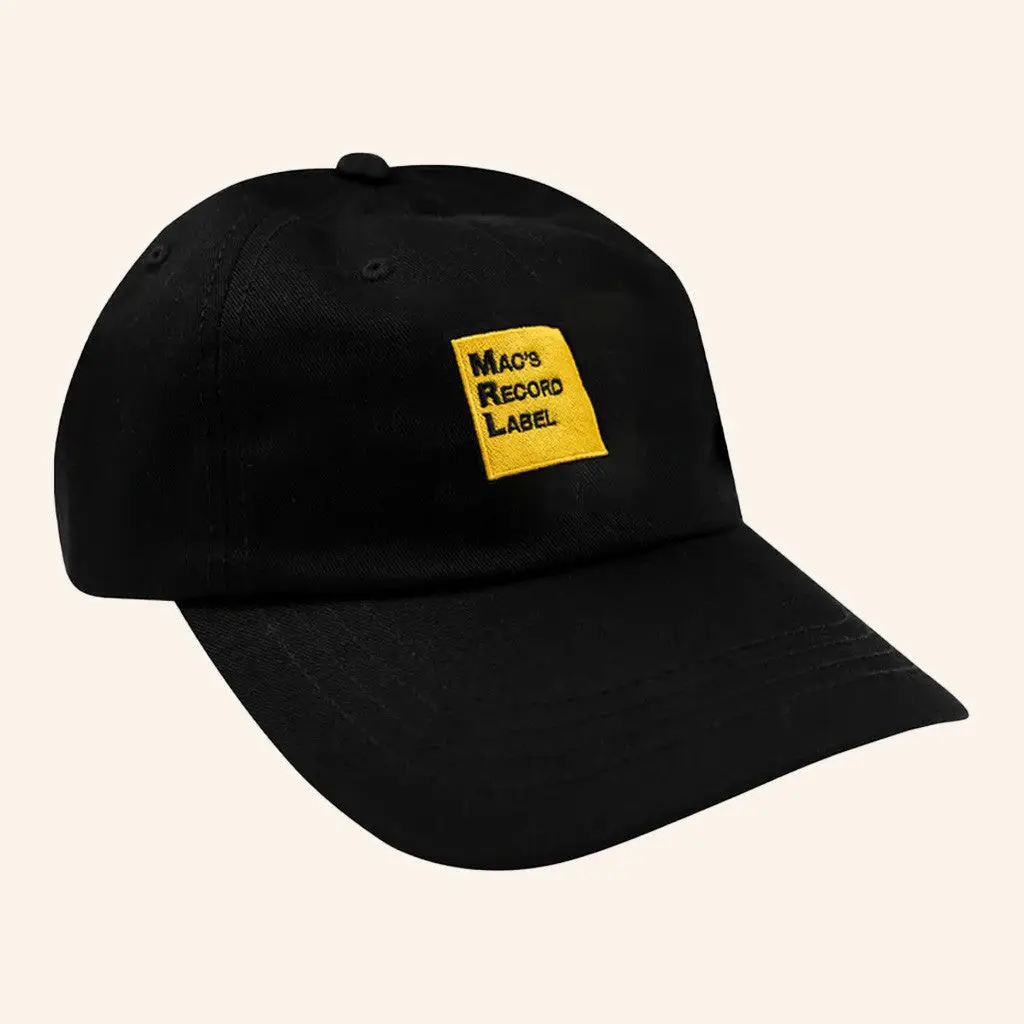 Mac Demarco Merch MRL Logo Black Embroidered Hat Gifts For Him -WearandDecor