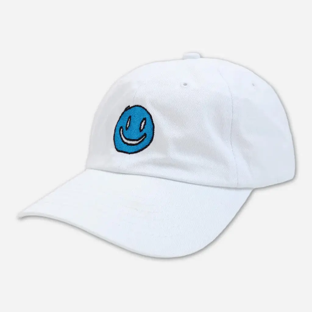 Mac Demarco Merch Smiley White Embroidered Hat Gifts For Friends -WearandDecor