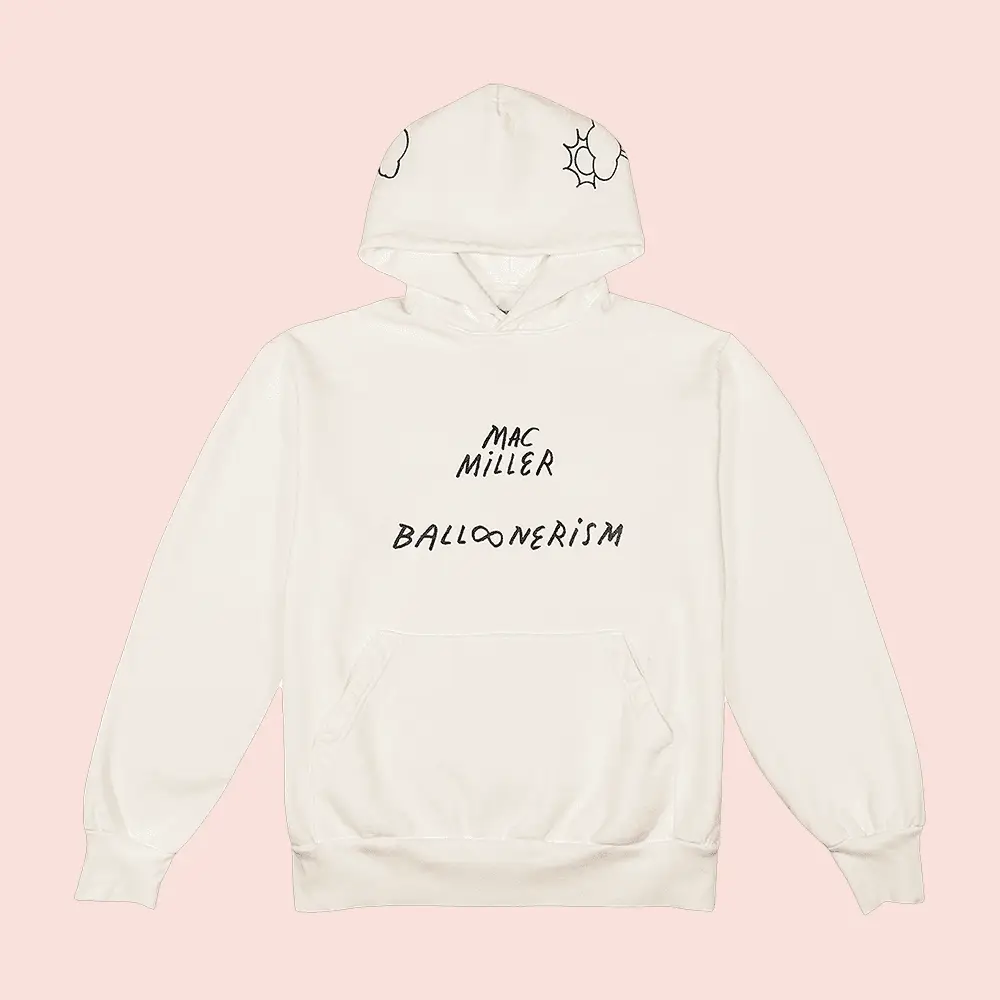Mac Miller Merch Balloonerism Hoodie Mac Miller Apparel Music Related Gifts For Guys