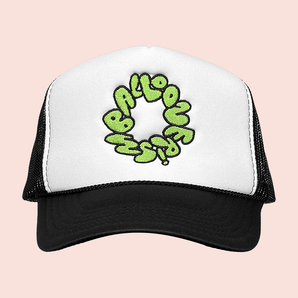 Mac Miller Merch Balloonerism Trucker Hat Embroidered Presents For Rap Fans