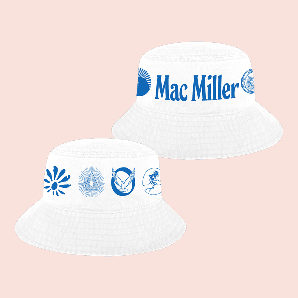 Mac Miller Merch Movies White Bucket Hat Mac Miller Bucket Hat Gifts For Fans