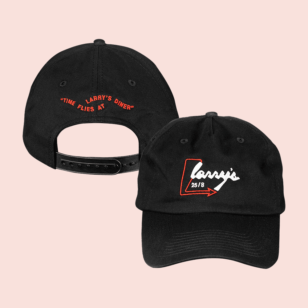 Mac Miller Merch Time Flies At Larry's Diner Hat Larry's Diner Cap Gifts For Mac Miller Fans