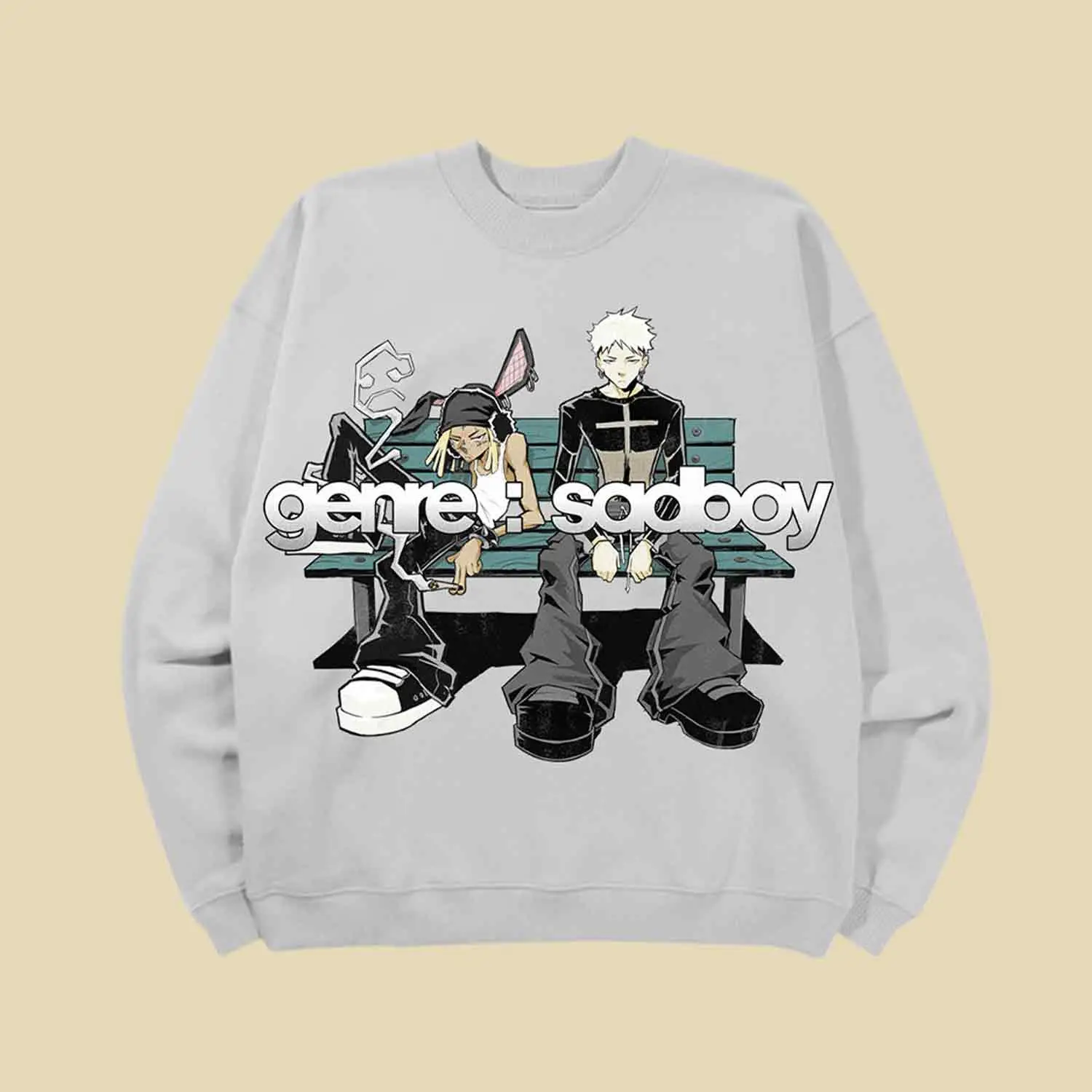 Machine Gun Kelly Merch Anime Sweatshirt MGK Fans Apparel Gifts For Him