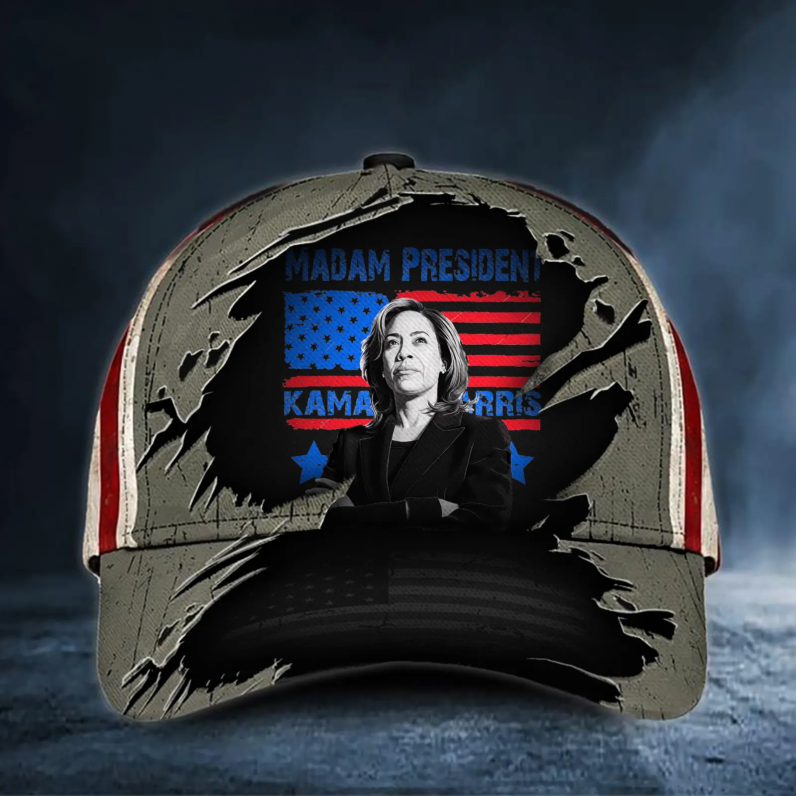 Madam President Kamala Harris Hat Support For Kamala Hat Gifts For Brother Madam President Kamala Harris Hat Support For Kamala Hat Gifts For Brother - Image 1