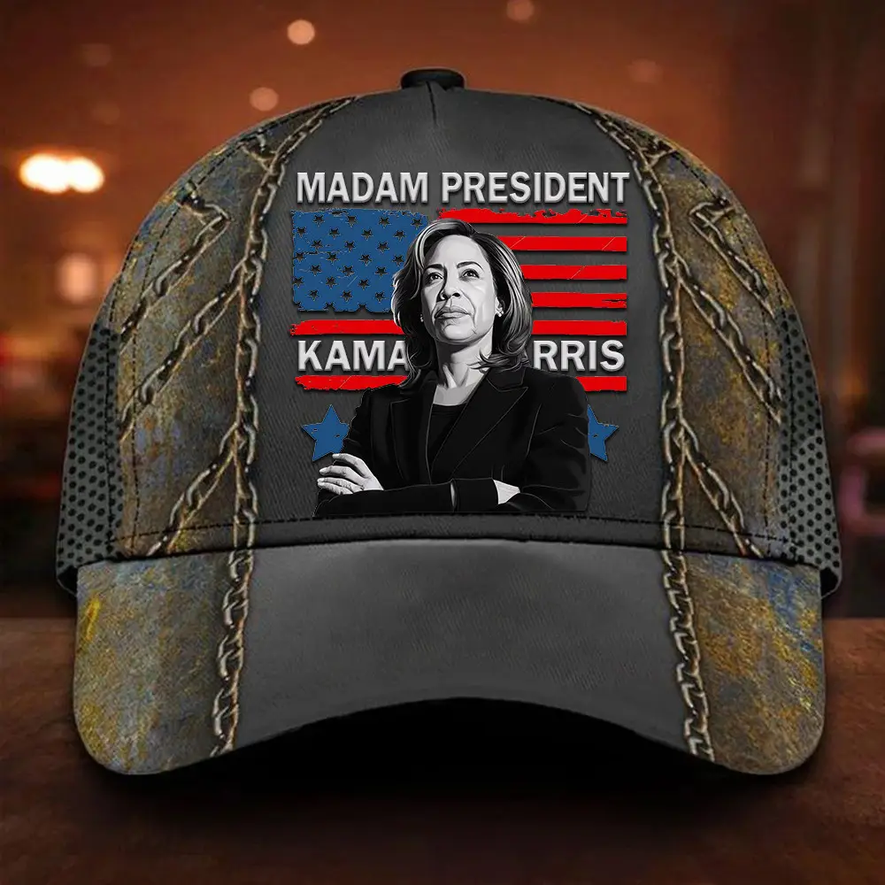 Madam President Kamala Harris Hat Support For Kamala President Hat Gifts For Men Madam President Kamala Harris Hat Support For Kamala President Hat Gifts For Men - Image 1