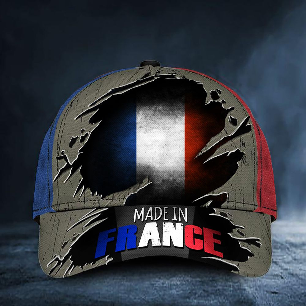Made In France Cap Vintage Old Retro Patriotic French Flag Hat Merch French Themed Gift Ideas Made In France Cap Vintage Old Retro Patriotic French Flag Hat Merch French Themed Gift Ideas - Image 1