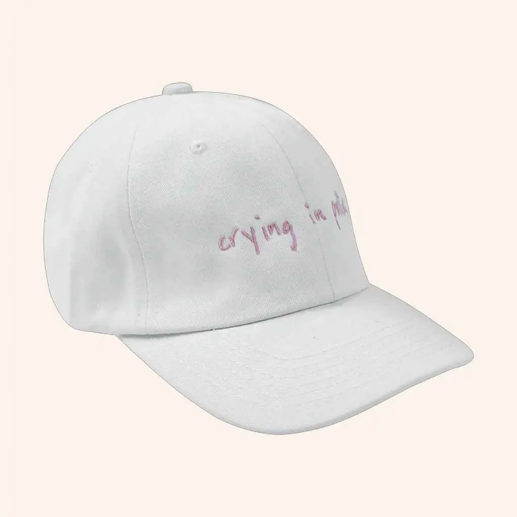 Madi Diaz Merch Crying In Public Embroidered Hat Christmas Gifts For Girlfriend -WearandDecor