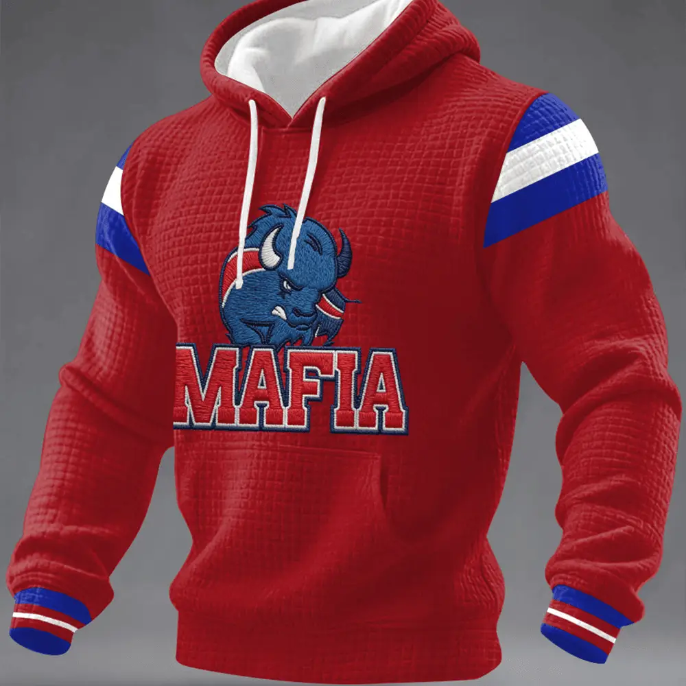 Mafia Buffalo Bills Hoodie Game Day Football Hooded Sweatshirt Buffalo Bills Merch