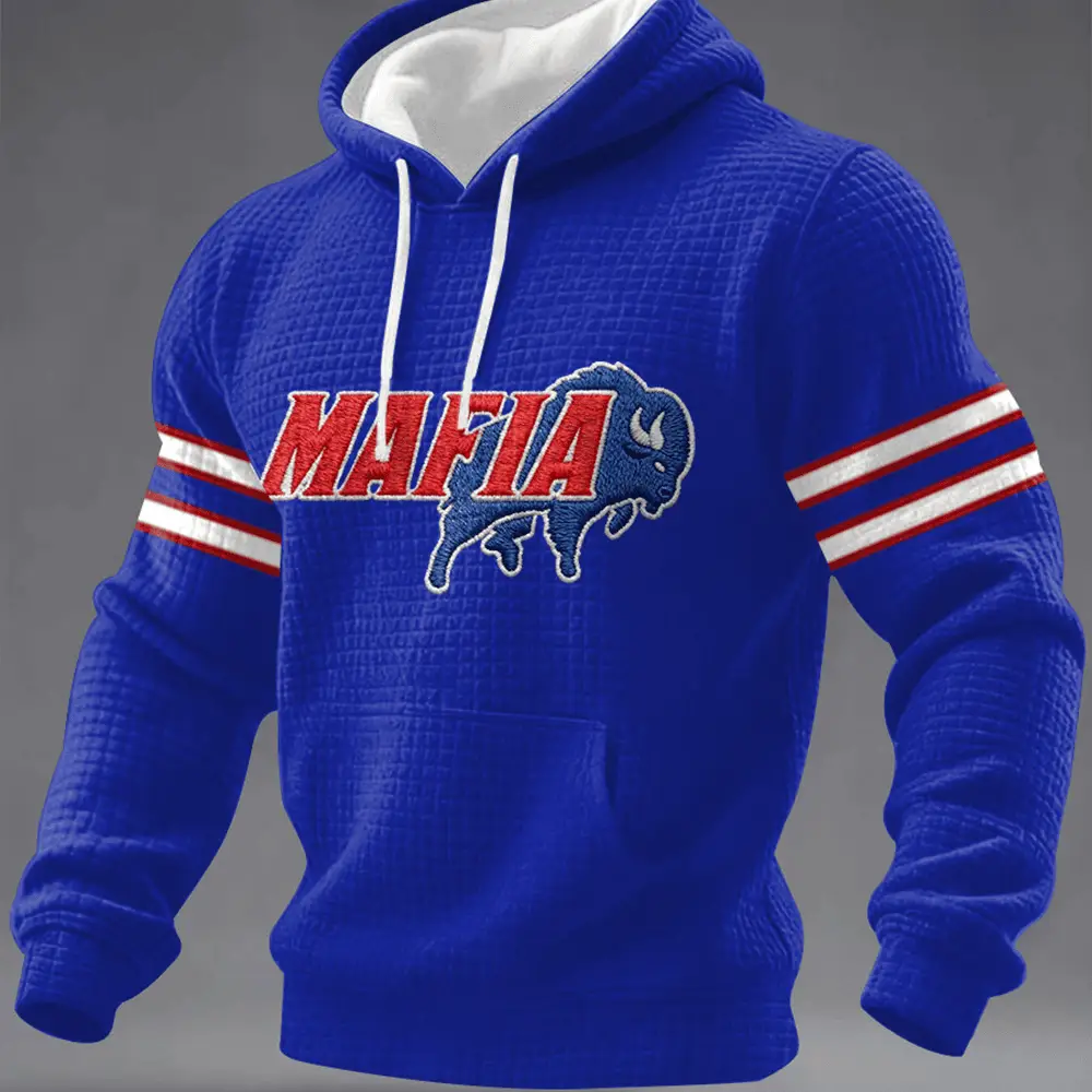 Mafia Football Hoodie Buffalo Bills Game Day Merchandise Football Gift For Men