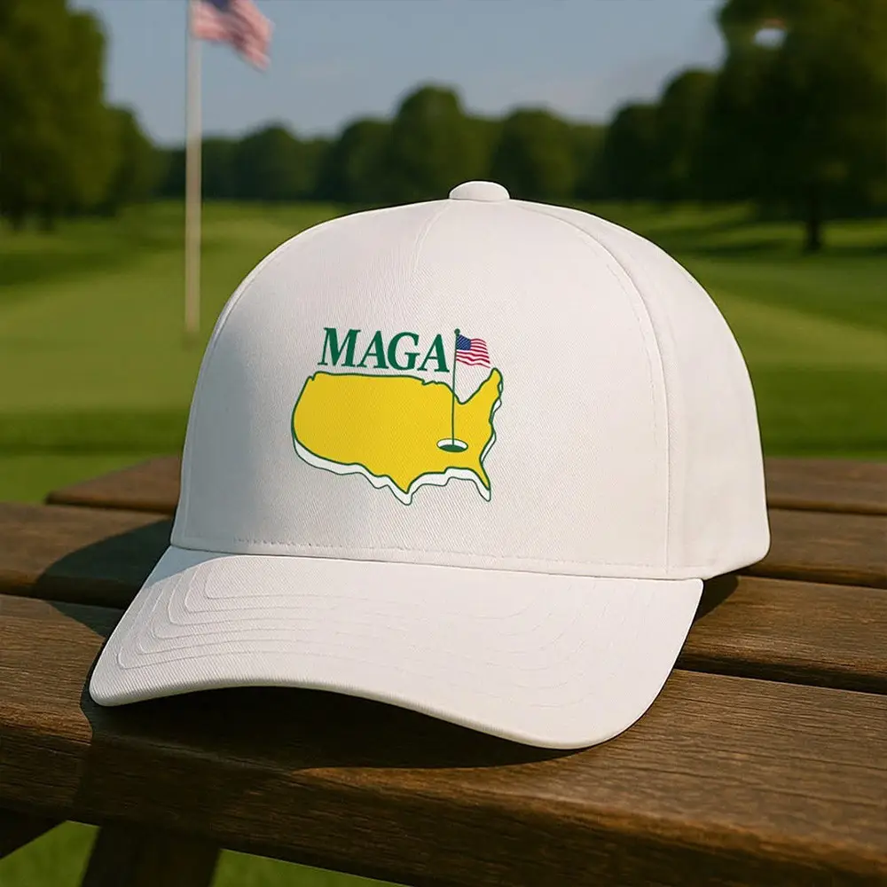 MAGA Golf Hat President Trump 2025 Hat Best Father'S Day Golf Gifts