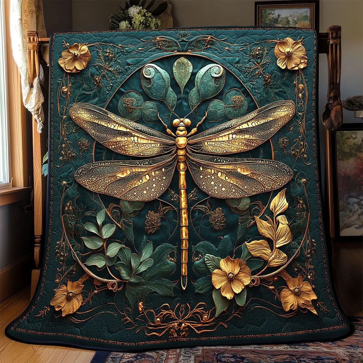 Majestic Dragoy Quilt Best Throw Blanket Good Gifts For Mother In Law