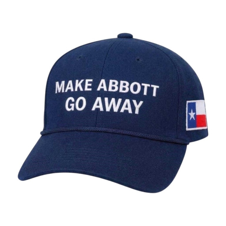 Make Abbott Go Away Rope Baseball Cap Political Statement Clothing Gift For Him Make Abbott Go Away Rope Baseball Cap Political Statement Clothing Gift For Him - Image 1