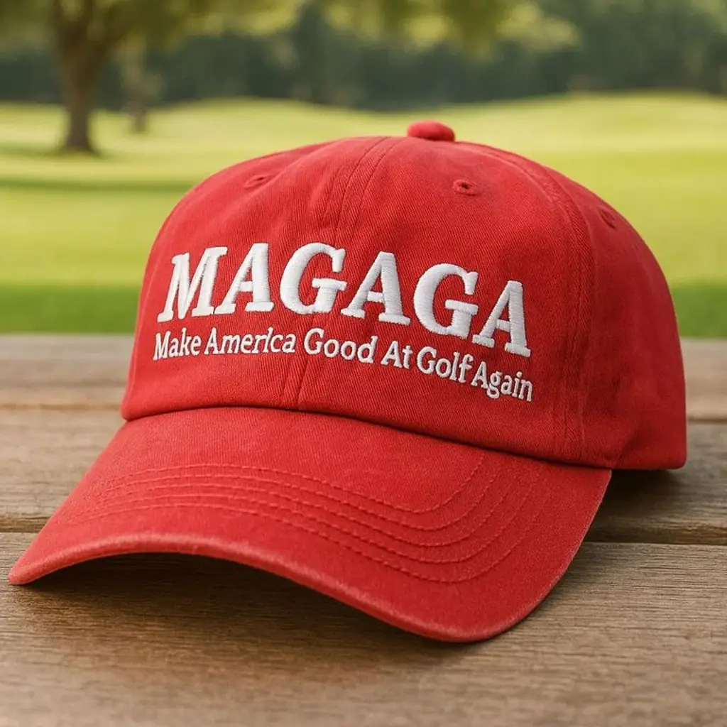 Make America Good At Golf Again Hat Embroidered MAGAGA Hat Gift Ideas For Golf Lovers - WearandDecor
