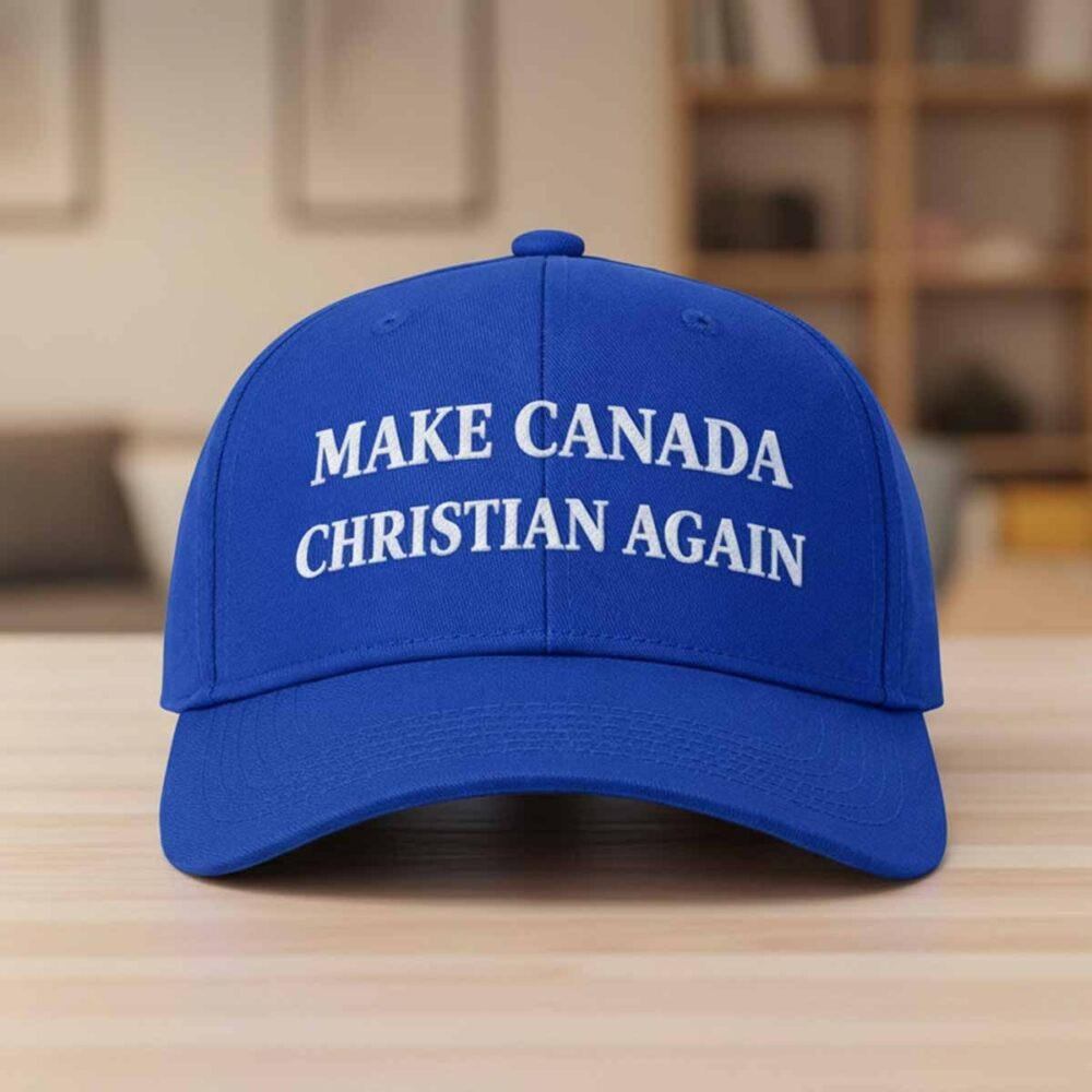 Make Canada Christian Again Hat Patriotic Cap Faith Based Merch Gifts For Canadian