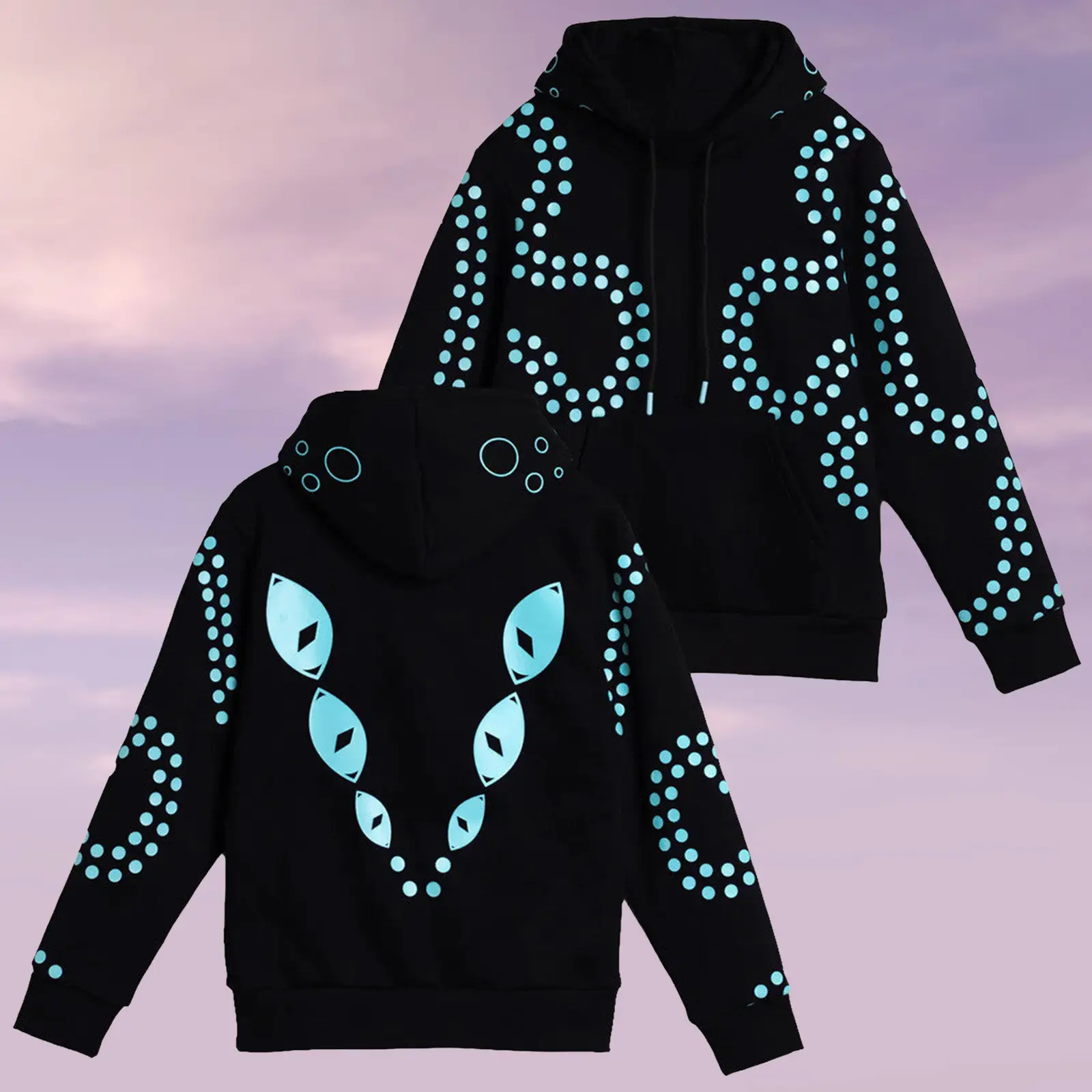 Makeship Merch Leviathan Street Wear Hoodie Subnautica Inspired Hoodie Gifts For Him