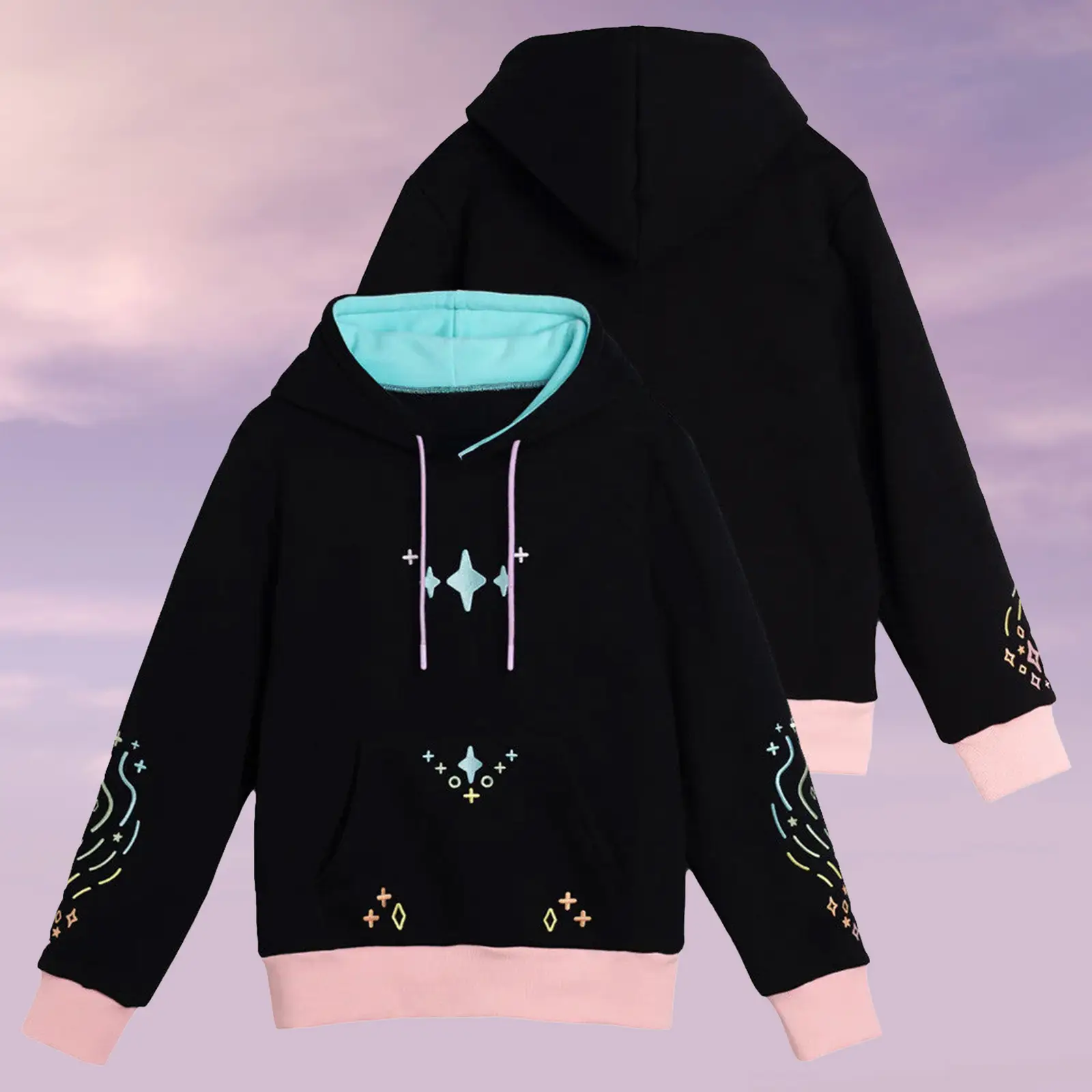 Makeship Merch Super Rainbow Galaxy Hoodie Cute Clothes Best Gifts For Wife