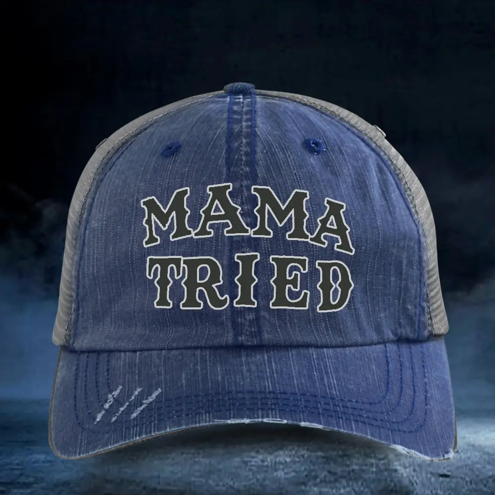 Mama Tried Hats Mama Tried 2024 Hat Merch Gifts For Music Lovers Fan -WearandDecor Mama Tried Hats Mama Tried 2024 Hat Merch Gifts For Music Lovers Fan -WearandDecor - Image 1